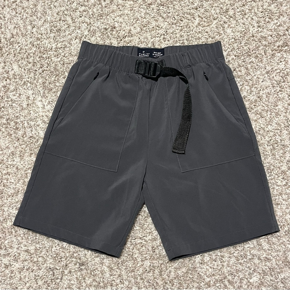 Public Record Boys Outdoor Shorts Size 10 Medium Gorpcore